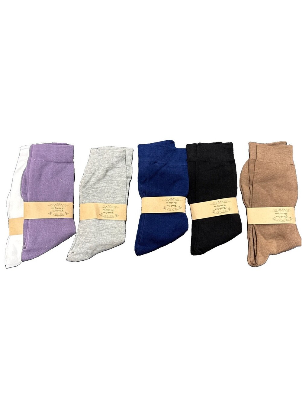 Loritta Dress Socks 6 Pack Multi Color